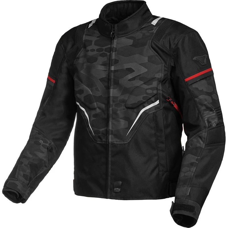 Cheapest 👏 Textile Macna Adept Jacket Black Red 🥰 3 Cheapest 👏 Textile Macna Adept Jacket Black Red 🥰