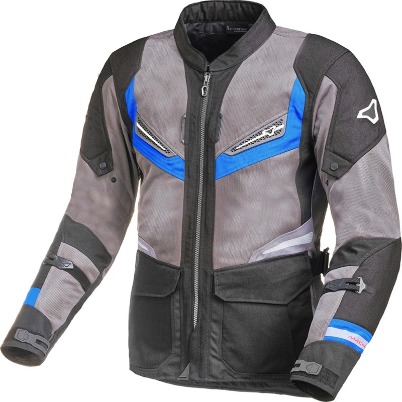 Best deal ๐ Touring Macna Aerocon Jacket Grey Blue ๐ 3 Best deal ๐ Touring Macna Aerocon Jacket Grey Blue ๐