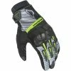 Cheap 🔔 Summer Macna Attila Rtx Gloves Grey Yellow 😍 -Macna Shop macna atilla rtx gloves giallo