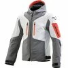 Brand new 👏 Textile Macna Aytee Night Eye Jacket Light Grey Orange 🎁 -Macna Shop macna ayteenighteye arancio
