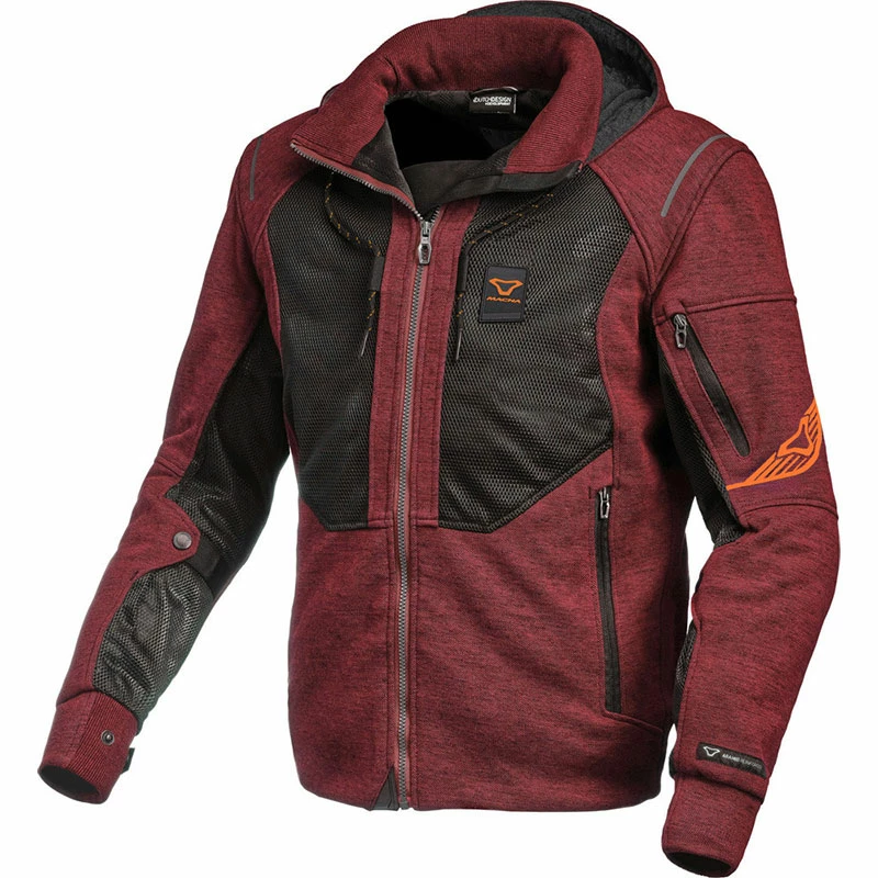 Best Pirce 👍 Ventilated Macna Breeze Jacket Bordeaux 👍 3 Best Pirce 👍 Ventilated Macna Breeze Jacket Bordeaux 👍