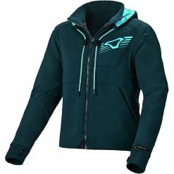 Best Pirce 🥰 Textile Macna District Lady Hoodie Blue 👍