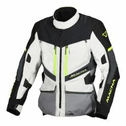 Promo โ Touring Macna Domane Jacket Grey Yellow ๐