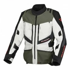 Cheap โค๏ธ Touring Macna Domane Jacket Grey Green โจ