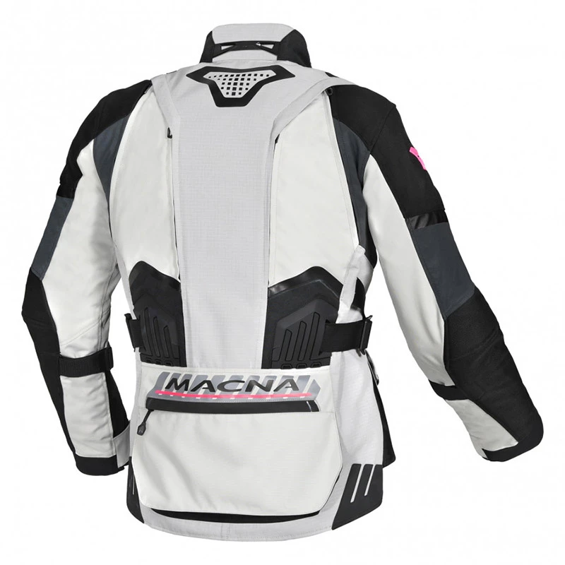 Outlet ⌛ Touring Macna Domane Lady Jacket Grey Black 🎉 4 Outlet ⌛ Touring Macna Domane Lady Jacket Grey Black 🎉 - Image 2