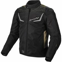 Coupon โค๏ธ Textile Macna Durago Jacket Black Olive Red ๐