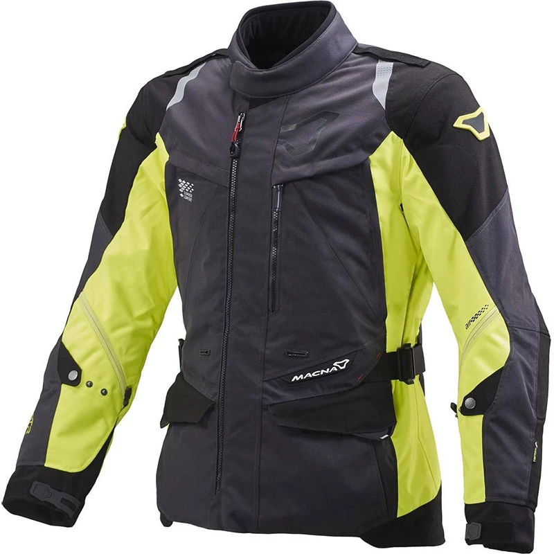 New ๐ Touring Macna Equator Jacket Black Yellow ๐งจ 3 New ๐ Touring Macna Equator Jacket Black Yellow ๐งจ