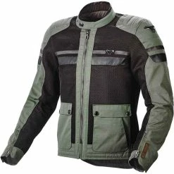 Best deal 🔥 Ventilated Macna Fluent Jacket Green Black 😉