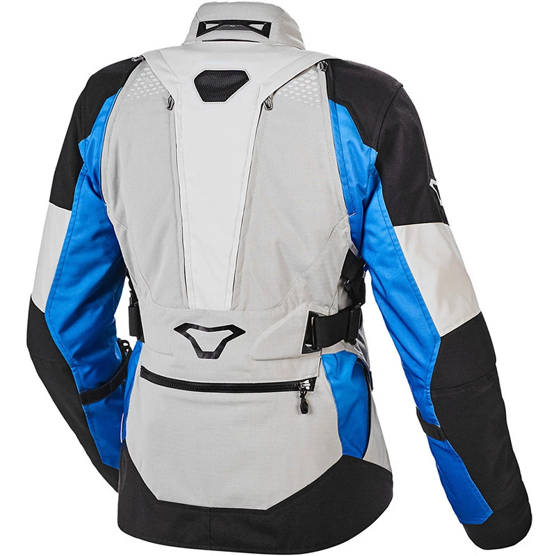Cheap 👍 Touring Macna Fusor Lady Jacket Light Grey Blue ✨ 4 Cheap 👍 Touring Macna Fusor Lady Jacket Light Grey Blue ✨ - Image 2