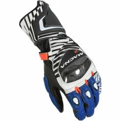 Flash Sale 🤩 Racing Macna Gt Gloves White Blue ⭐