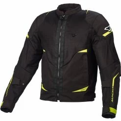 New ๐งจ Ventilated Macna Hurracage Jacket Black Yellow ๐ฅฐ
