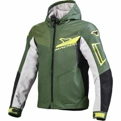 Top 10 👍 Textile Macna Imbuz Jacket Green Light Grey Black 🎁