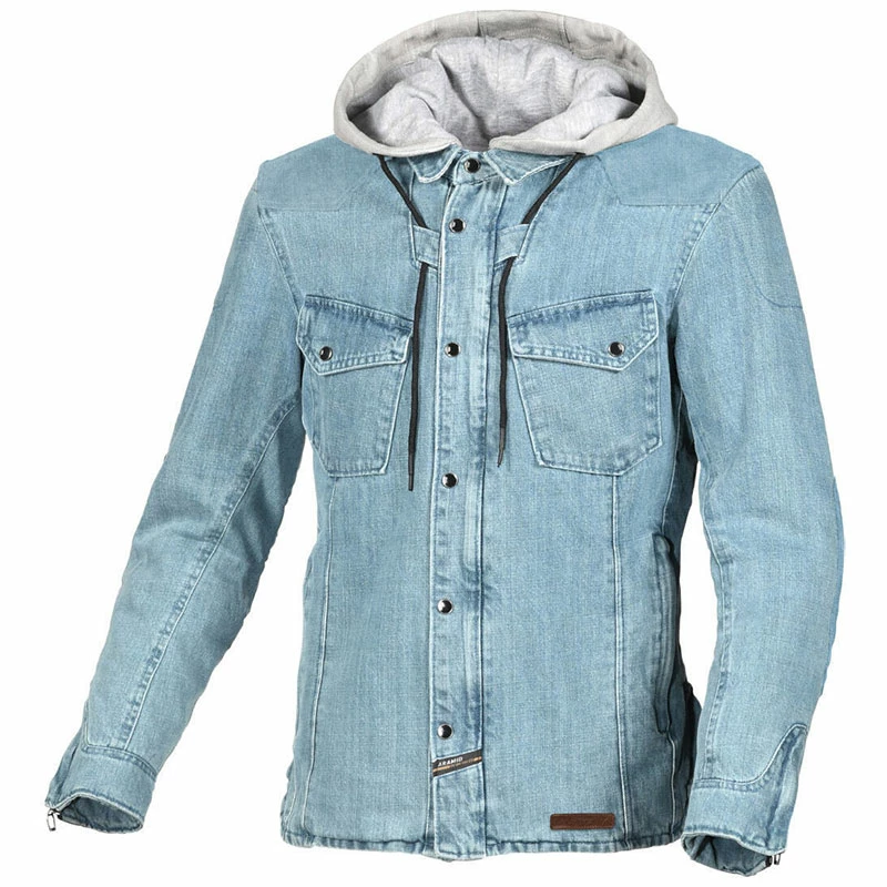 Best deal 🥰 Textile Macna Inland Jacket Light Blue Grey 🔔 3 Best deal 🥰 Textile Macna Inland Jacket Light Blue Grey 🔔