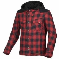 Deals 👏 Textile Macna Inland Jacket Red Black 👏