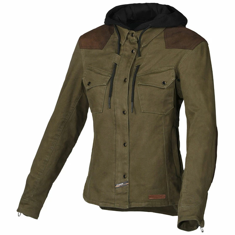 Best Sale 🔔 Textile Macna Inland Lady Jacket Green Brown 🎁 3 Best Sale 🔔 Textile Macna Inland Lady Jacket Green Brown 🎁