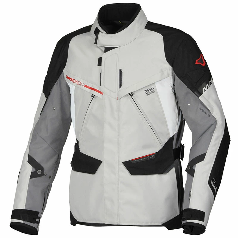 Coupon ๐ Touring Macna Mundial Jacket Grey Black Red ๐ 3 Coupon ๐ Touring Macna Mundial Jacket Grey Black Red ๐