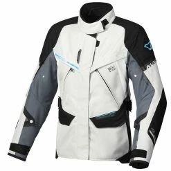 Best deal ❤️ Touring Macna Mundial Lady Jacket Grey Black Blue 🛒
