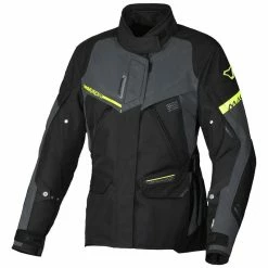 Budget ๐ Touring Macna Mundial Night Eye Lady Jacket Black Yellow โญ