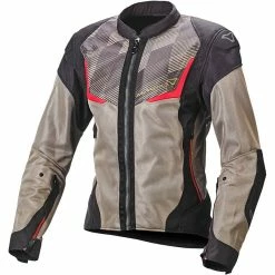 New ๐ Ventilated Macna Orcano Lady Jacket Olive Red ๐ฅฐ