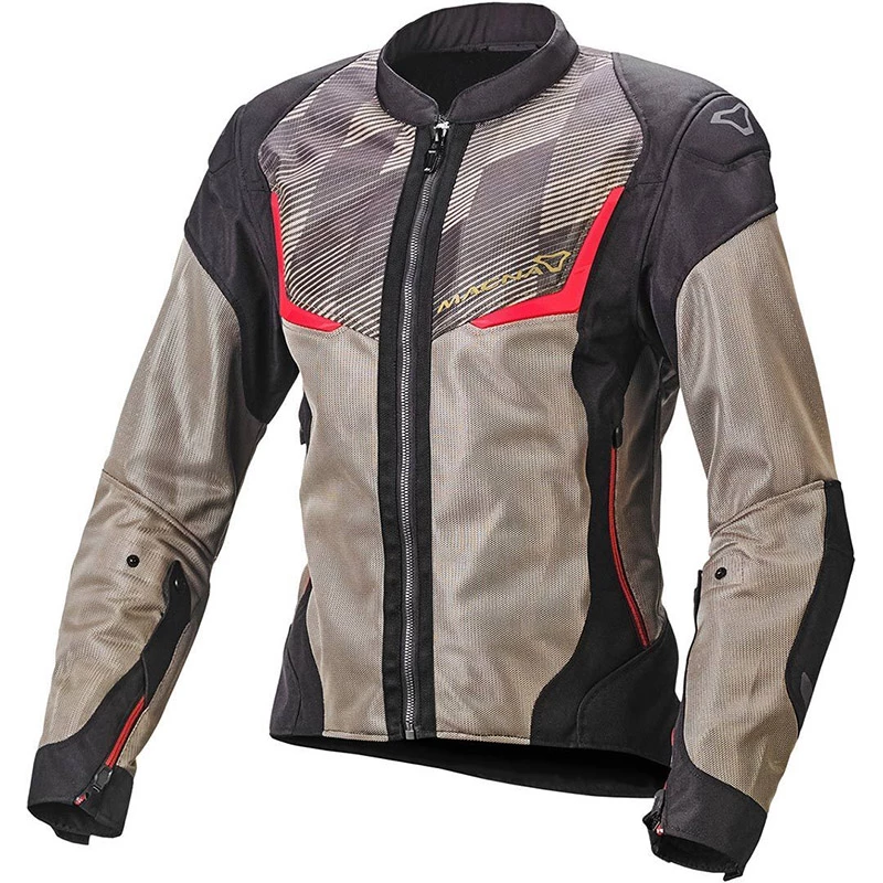 New 🎉 Ventilated Macna Orcano Lady Jacket Olive Red 🥰 3 New 🎉 Ventilated Macna Orcano Lady Jacket Olive Red 🥰