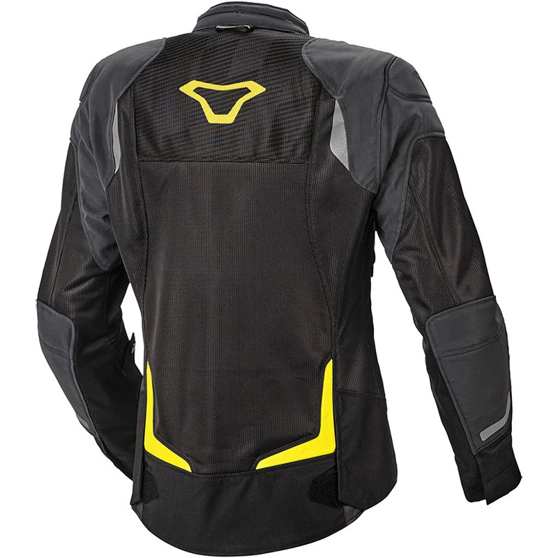 Promo ❤️ Ventilated Macna Orcano Night Eye Lady Jacket Yellow ✔️ 4 Promo ❤️ Ventilated Macna Orcano Night Eye Lady Jacket Yellow ✔️ - Image 2