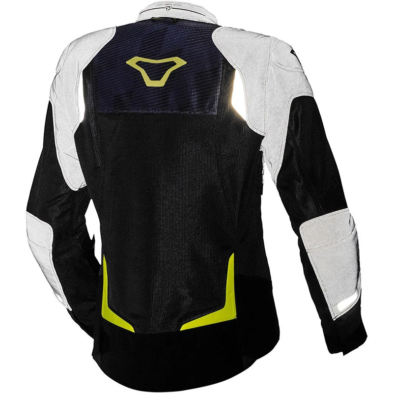 Promo ❤️ Ventilated Macna Orcano Night Eye Lady Jacket Yellow ✔️ 6 Promo ❤️ Ventilated Macna Orcano Night Eye Lady Jacket Yellow ✔️ - Image 4