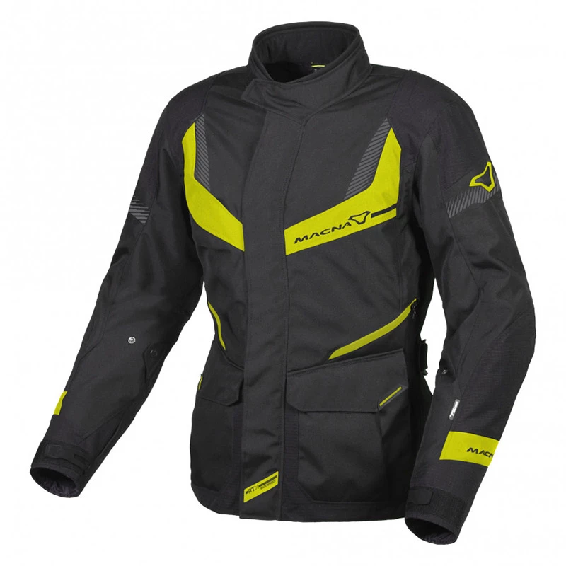 New ๐ Touring Macna Rancher Lady Jacket Black Yellow ๐ 3 New ๐ Touring Macna Rancher Lady Jacket Black Yellow ๐