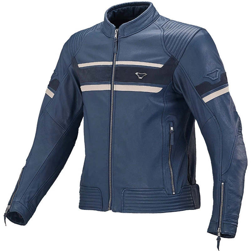 Cheapest ✨ Macna Rendum Leather Jacket Blue ✔️ 3 Cheapest ✨ Macna Rendum Leather Jacket Blue ✔️