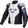 Brand new ✔️ Macna Ripper Leather Jacket White Black Blue 🛒 2 Brand new ✔️ Macna Ripper Leather Jacket White Black Blue 🛒 -Macna Shop macna ripperjacket biancoblu