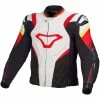 Discount 🔔 Macna Ripper Leather Jacket White Black Red 👍 1 Discount 🔔 Macna Ripper Leather Jacket White Black Red 👍 -Macna Shop macna ripperjacket biancorosso
