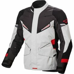 Buy ๐ Touring Macna Sonar Jacket Grey Red Black ๐