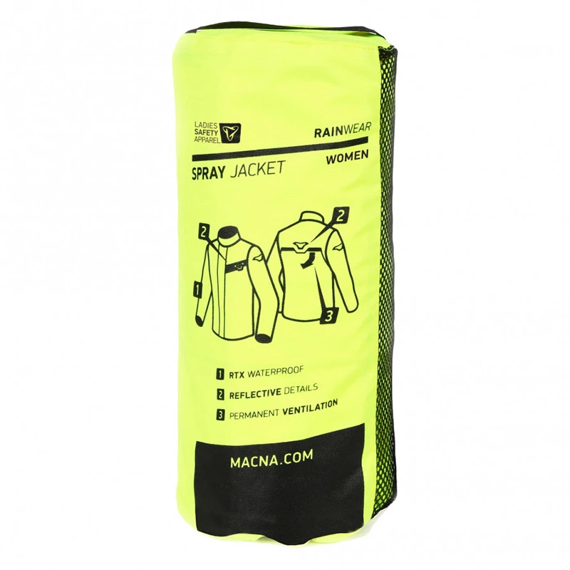 Discount ๐ฅ Jackets Macna Spray Lady Rain Jacket Yellow Fluo โญ 5 Discount ๐ฅ Jackets Macna Spray Lady Rain Jacket Yellow Fluo โญ - Image 3