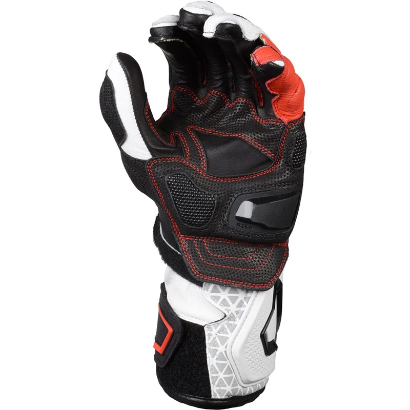 Flash Sale ๐งจ Racing Macna Track R Gloves White Black Red ๐งจ 4 Flash Sale ๐งจ Racing Macna Track R Gloves White Black Red ๐งจ - Image 2
