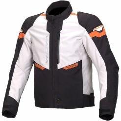 Macna Shop 9 Flash Sale π Textile Macna Traction Jacket Black Grey Orange π