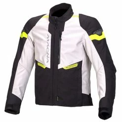 Macna Shop 7 Discount π Textile Macna Traction Jacket Black Grey Yellow π