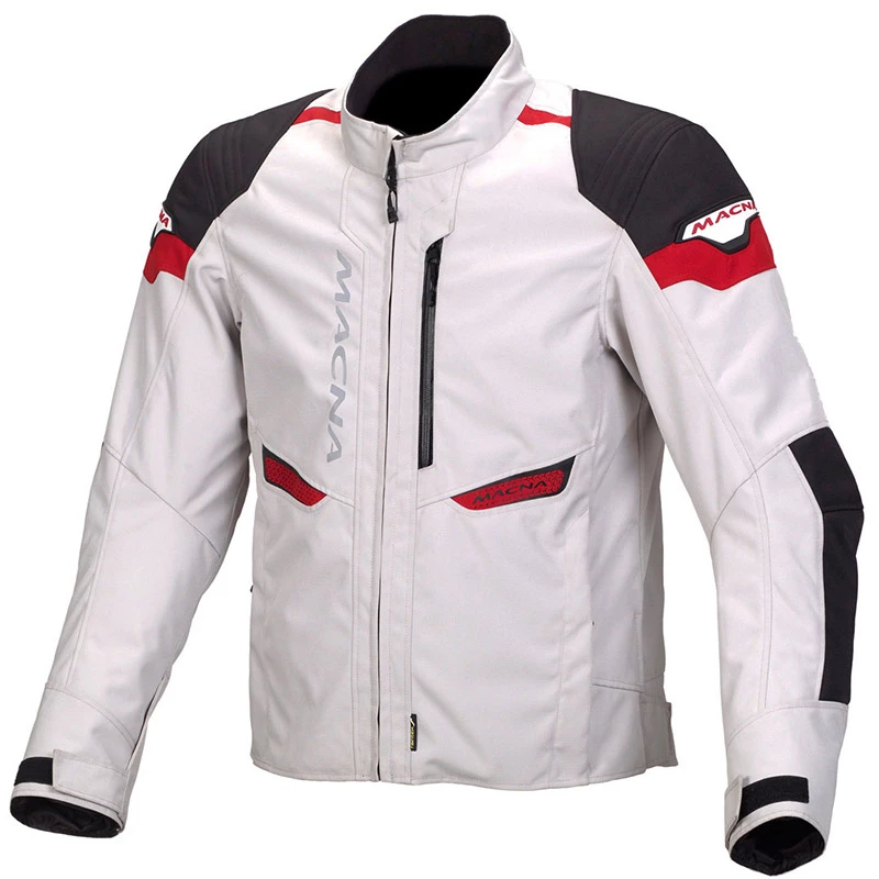 Best deal ๐ฅฐ Textile Macna Traction Jacket Light Grey Black Red ๐ 3 Best deal ๐ฅฐ Textile Macna Traction Jacket Light Grey Black Red ๐