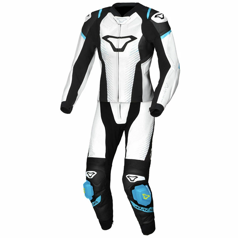 New ๐ Leather Two Pieces Macna Tronniq 2pc Lady Suit White Black Blue โ๏ธ 3 New ๐ Leather Two Pieces Macna Tronniq 2pc Lady Suit White Black Blue โ๏ธ