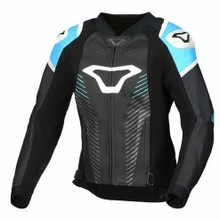 Best Sale ๐ Macna Tronniq Leather Lady Jacket Black Blue ๐ฏ