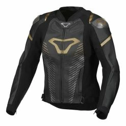 Hot Sale ๐ Macna Tronniq Leather Lady Jacket Black Gold ๐