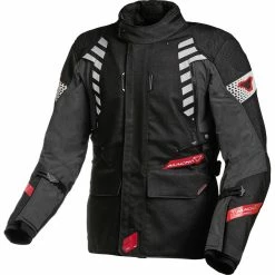 New โ๏ธ Touring Macna Ultimax Jacket Black Red ๐