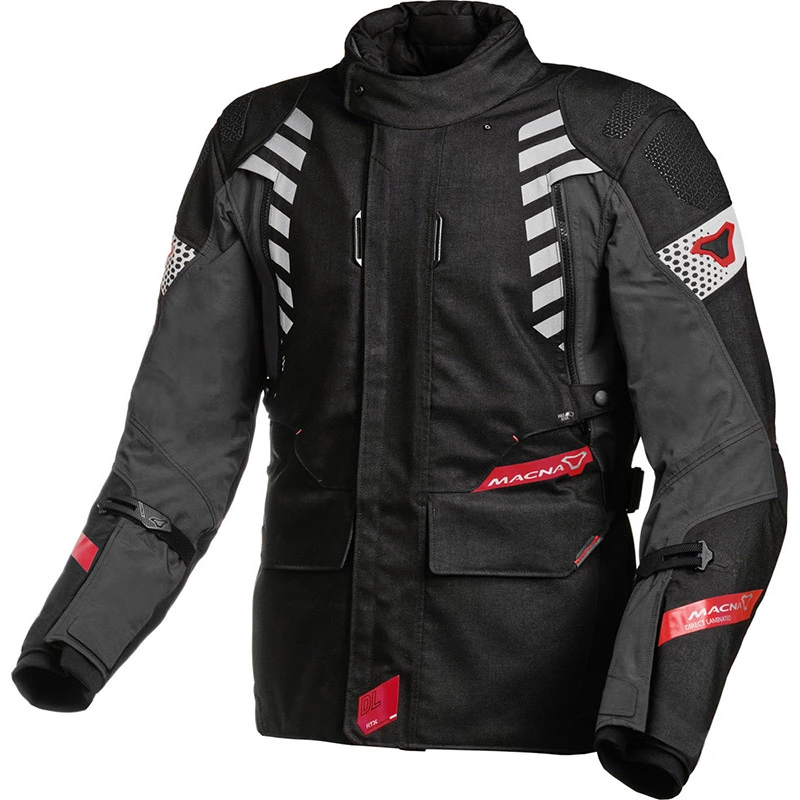 New ✔️ Touring Macna Ultimax Jacket Black Red 🌟 3 New ✔️ Touring Macna Ultimax Jacket Black Red 🌟