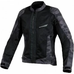 Budget 🔥 Ventilated Macna Velocity Lady Jacket Black Camo 🔔