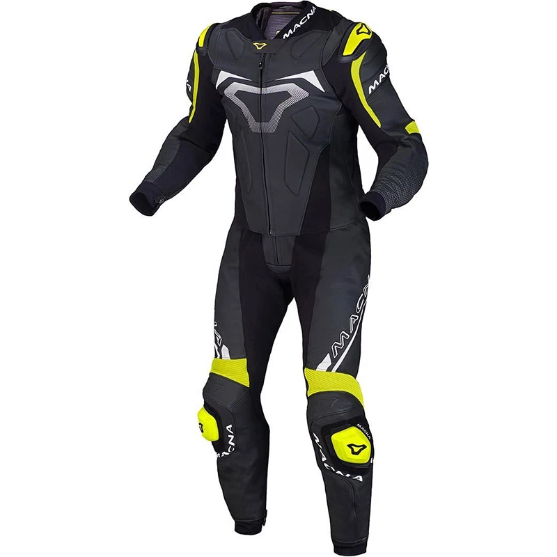 Brand new ๐ Leather Two Pieces Macna Voltage 2pc Suit Black Fluo Yellow โ๏ธ 3 Brand new ๐ Leather Two Pieces Macna Voltage 2pc Suit Black Fluo Yellow โ๏ธ