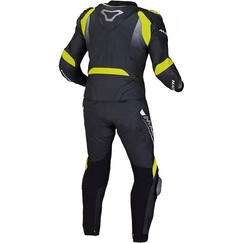 Brand new ๐ Leather Two Pieces Macna Voltage 2pc Suit Black Fluo Yellow โ๏ธ 4 Brand new ๐ Leather Two Pieces Macna Voltage 2pc Suit Black Fluo Yellow โ๏ธ - Image 2